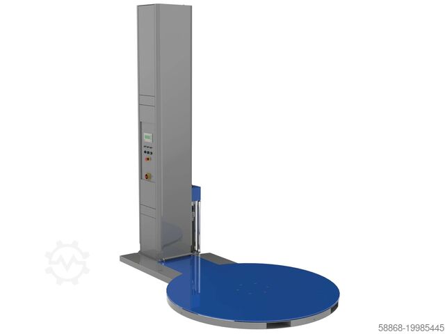 Полуавтоматический паллетообмотчик  KVK 2 MA - 2t - 1650 Teller - 2400 Höhe