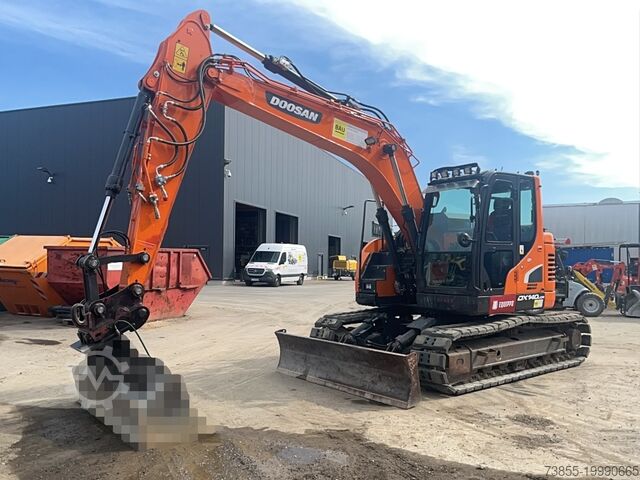 Гусеничный экскаватор Doosan DX140LCR-5 with Lehnhoff SW10-3 quickcoupler (without bucket)