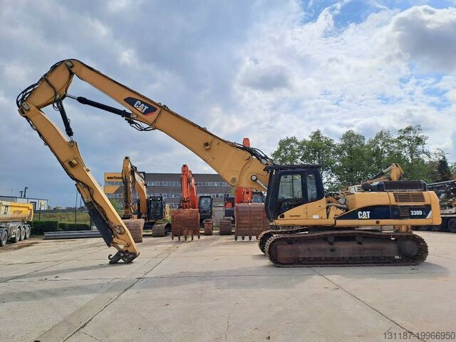 Гусеничный экскаватор Caterpillar 330DL UHD (21m UHD + short arm)