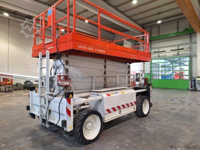 Ножничный подъемник HAB 225-24 D4WDS