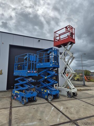 2014 Genie Gs1532 ножничный подъемник 6,80 м Genie Gs1532 6.80 mtr wh siccorlift