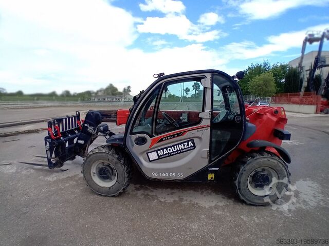 Телескопический вилочный автопогрузчик Manitou MT625 H
