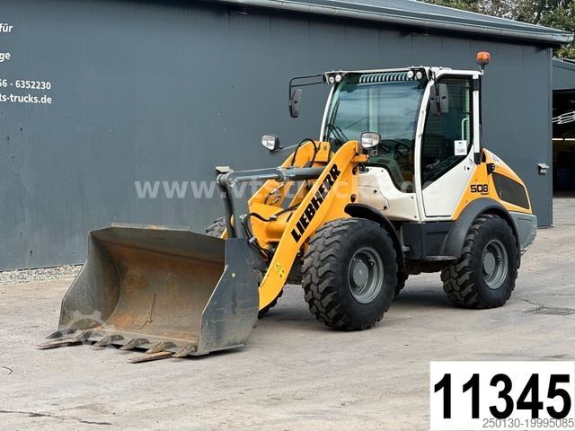 Погрузчик с колёсным шасси LIEBHERR L508C Radlader inkl Schaufel & Gabel BJ 2021