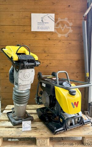 Виброплита Wacker Neuson DPS 2050 Hw & BS 60-2 SET - used -