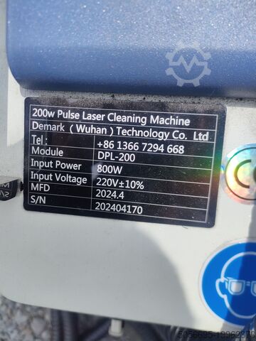 Импульсная лазерная машина для очистки DEMARK DPL-200