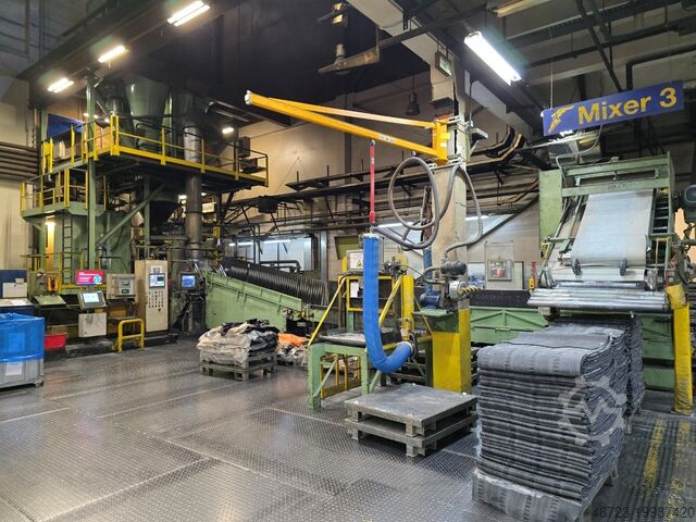 Смесительная линия Banbury 3 Kobelco DEFU-BB270 Mixer (NP/P) [hybrid / produc