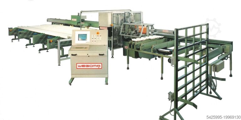 Комплект производственных линий для изготовления ПВХ-столярных изделий URBAN, WEGOMA SUPERCUT 3000, aks4410,  SV503,WT550