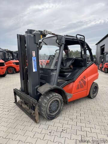 Дизельный вилочный погрузчик Linde H50D-02 Containerfähig