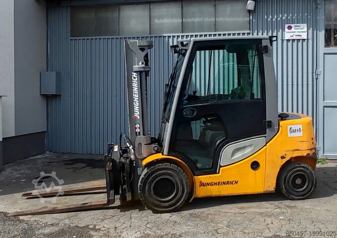 Дизельные погрузчики Jungheinrich DFG 430s /2019y /7844mh/ 4.7m/ rotator