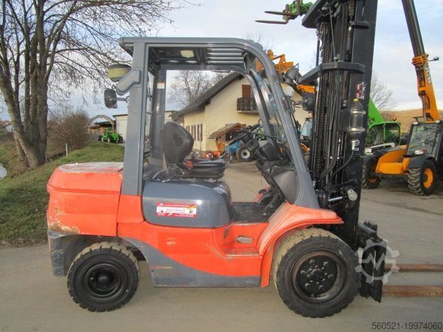 Дизельный вилочный погрузчик Toyota 3,5 Ton. - Triplex 5m - Seitenschieber - 2006