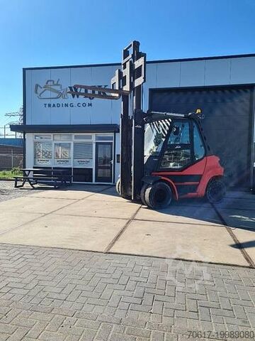 Дизельный погрузчик Linde H80d-01, грузоподъемность 8000 кг Linde H80d-01 diesel heftruck capacteit 8000kg