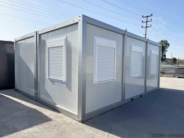 Живой контейнер Bürocontainer / Wohncontainer / Baucontainer Modell Grau