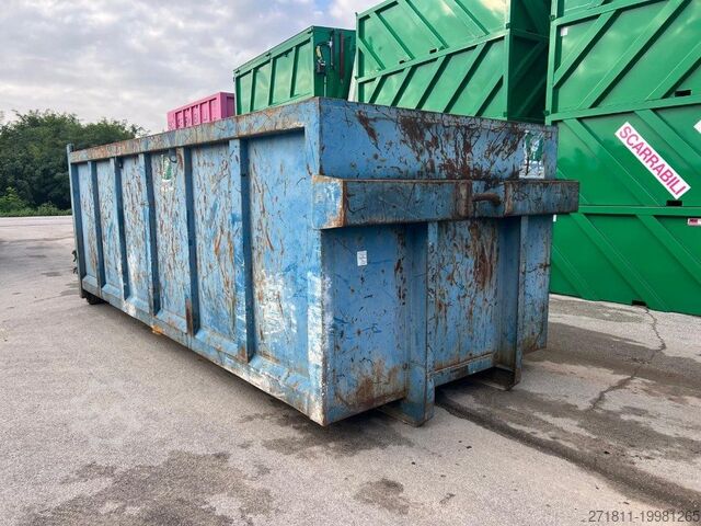 Контейнер с крюковым захватом  CONTAINER SCARRABILE USATO A CIELO APERTO