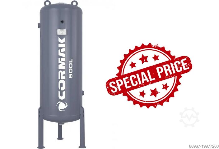 Вертикальный напорный резервуар CORMAK Zbiornik ciśnieniowy 11 BAR 500 L