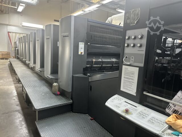 офсетная печатная машина HEIDELBERG SM 102-8 P + CutStar