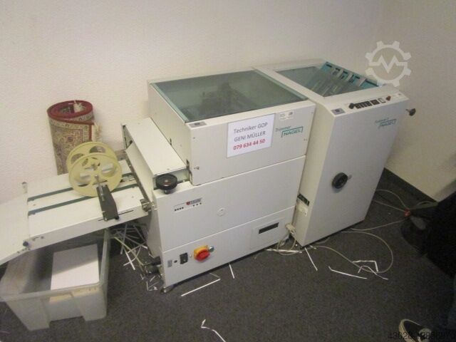 фальцевально-скрепляющая машина NAGEL FOLDNAK 8 MIT TRIMMER