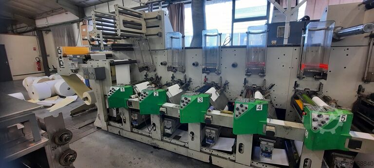 Машина для флексографической печати этикеток Gidue I Combat