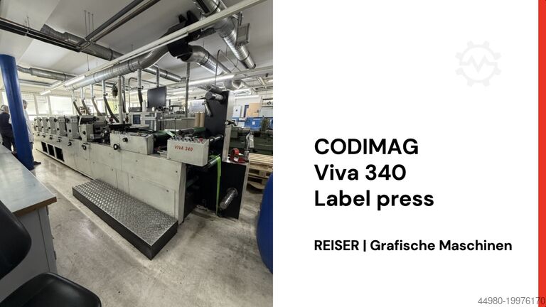 Машина для печати этикеток CODIMAG Viva 340