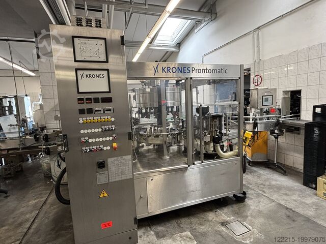 Krones Prontomatic 720 - 15 этикетировочная машина для холодного/влажного клея (2004) Krones Kaltleim / Nassleimetikettierer