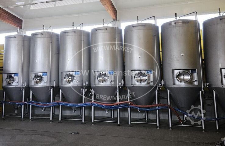 Цилиндроконические бродильные и складские ёмкости (ZKG) [7 шт.] Nordhausen 