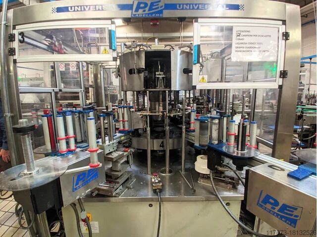 этикетировочная машина P.E. Labellers 8T 4S 4E adhesive SL Glue