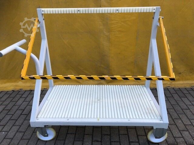 Тележка с вентилятором для перевозки стекла Heckmann Sortierwagen