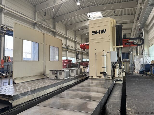 Универсальный фрезерно-сверлильный станок SHW UF 6L