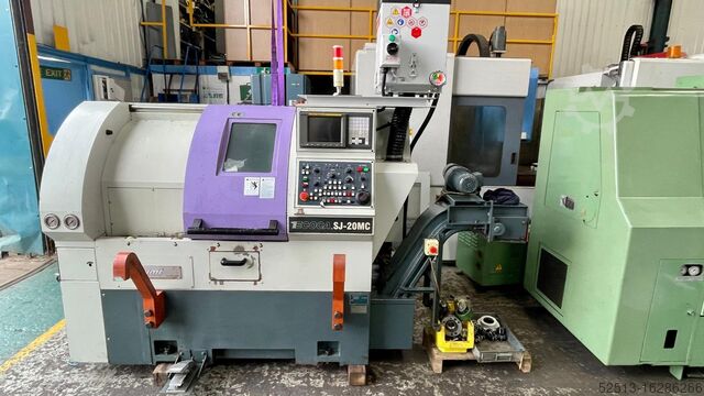Токарный центр с ЧПУ ECOCA, MADE IN TAIWAN SJ 20MC