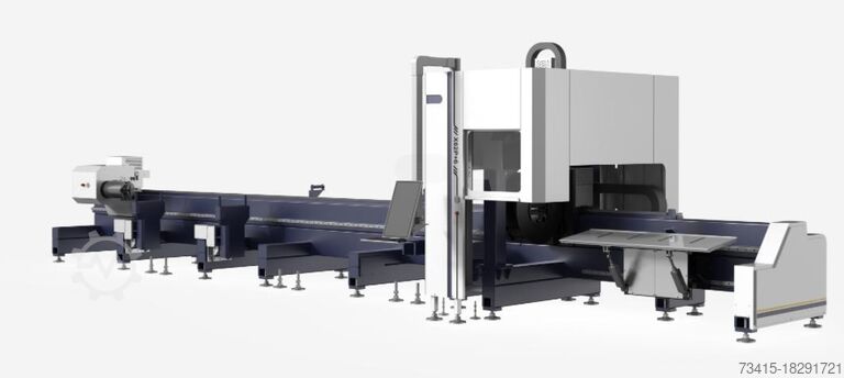 Станок для лазерной резки Morn MT-6000 laser pipe Cutting Ma