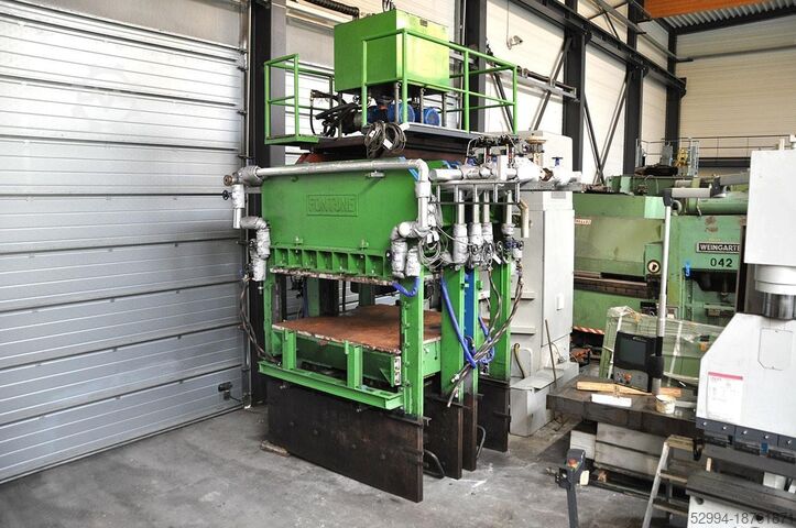 Прессы с Н-образной рамой Fontijne 2000 ton heated