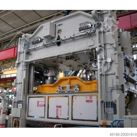 Автоматический вырубной пресс с двойной колонной SCHULER EV 3.8