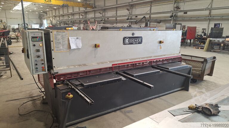 Гильотина Nożyce gilotynowe hydrauliczne DENER 3000 X 6