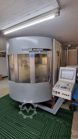 5-осевой универсальный обрабатывающий центр с ЧПУ DECKEL MAHO DMU 60 monoblock