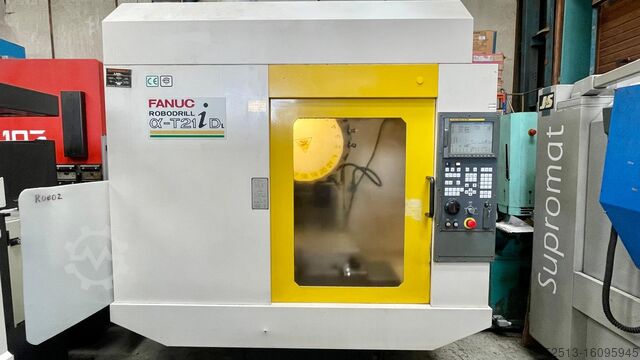 СВЕРЛИЛЬНО-ПРИСАДОЧНЫЙ СТАНОК С ЧПУ FANUC ROBODRILL T21i DL