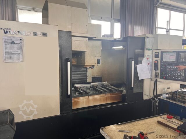 ВЕРТИКАЛЬНЫЙ ОБРАБАТЫВАЮЩИЙ ЦЕНТР Hyundai Wia F 650