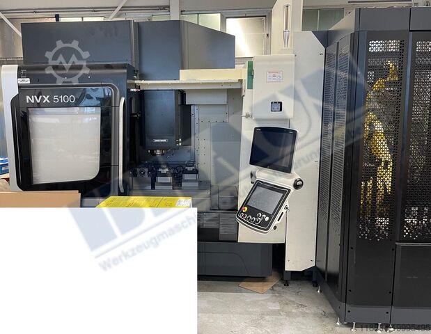 Вертикальный обрабатывающий центр с Matris DMG MORI NVX5100 2nd mit Matris Roboter