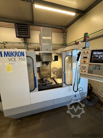 Вертикальный обрабатывающий центр Mikron Haas VCE 750