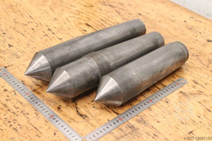 3 штуки фиксированных центрирующих наконечников ABW unbekannt Met. Kegel 80