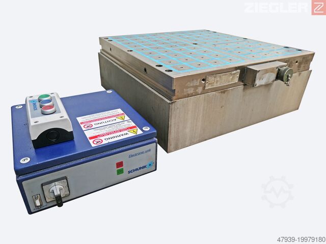 Магнитный патрон Schunk Magnetspannplatte