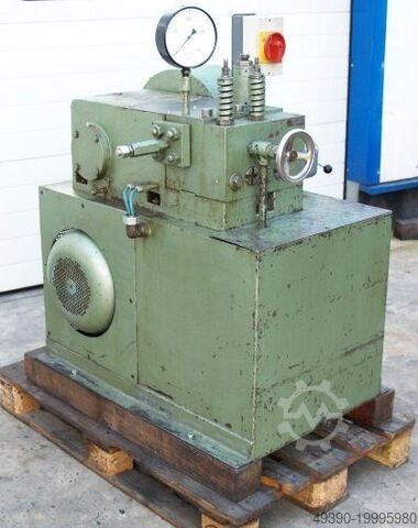 Гидравлический агрегат с поршневым насосом (требует ремонта), насос высокого давления, гидравлически PUMPEN WART SJK2C