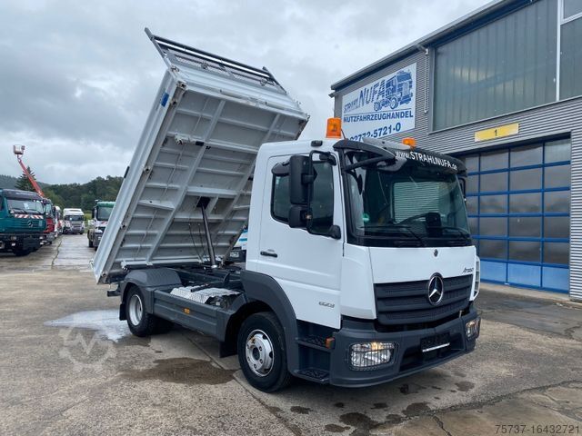 Самосвал-фургон MERCEDES-BENZ 823 K !!83tkm!! 2x AHK