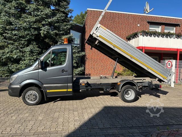 Самосвал-фургон MERCEDES-BENZ 516CDI SPRINTER DAUTEL ALU-3SKIPPER System 2050