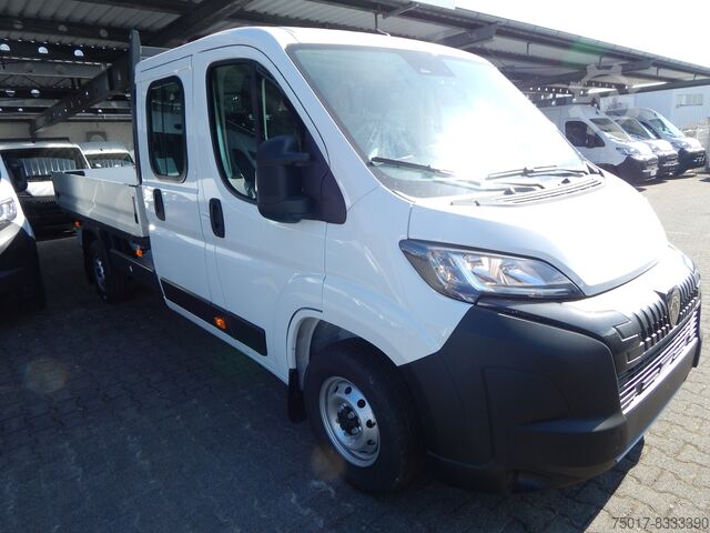 Бортовой грузовик Peugeot Doppelkabine 7-SitzerAHK Kamera Boxer Doka Pritsche 10xSofort Klima etc.