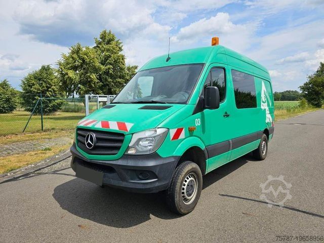 Фургон с высокой крышей MERCEDES-BENZ Sprinter 3,5 to, 313, 4 x 4 untersetzt, 6 Gang