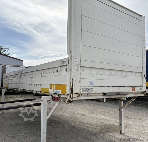 Платформа для сменных кузовов с бортовой платформой Krone BDF 7,45m Baustoff Bordwand + Türen