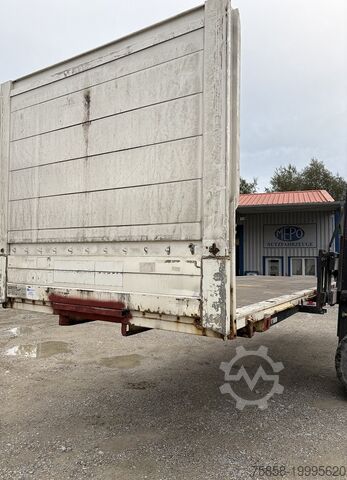 Сменный кузов открыт Krone 7,82m Plattform mit Stirnwand mehrfach