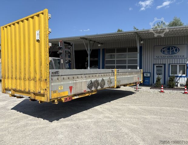 Платформа для сменных кузовов Krone Baustoff Wechselbrücke 7,45m Türen