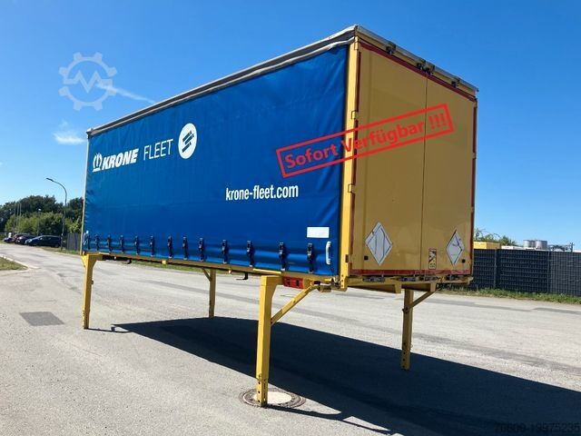 Сменный кузов прицеп KRONE Wechselbrücke Plane