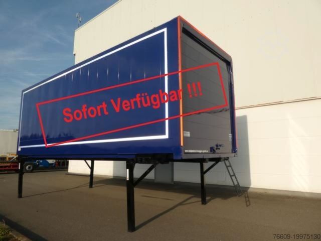 Сменный кузов прицеп KRONE Heck Alu.- Rolltor