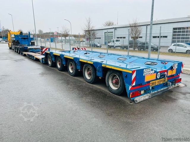 Прицеп GOLDHOFER STHP 8 (3+5)/GG 219 to/Pendelachsen/ausziehbar